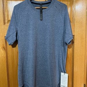 Lululemon, Men’s Drysense Training Shirt, Blue. New with tags, never worn. Large